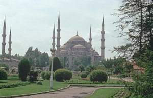532-37に建てられた南西からの眺め 作： Byzantine School